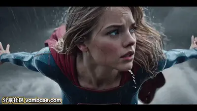 女超人 Supergirl Doomsday AI动画 3D同人动漫-Vambase社区