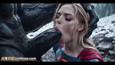 女超人Supergirl Doomsday AI动画 DC超英对战 3D同人动漫